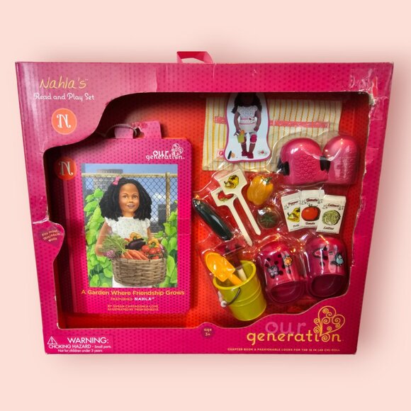 Our Generation Nahla's Red and Play Set - Picture 2 of 10